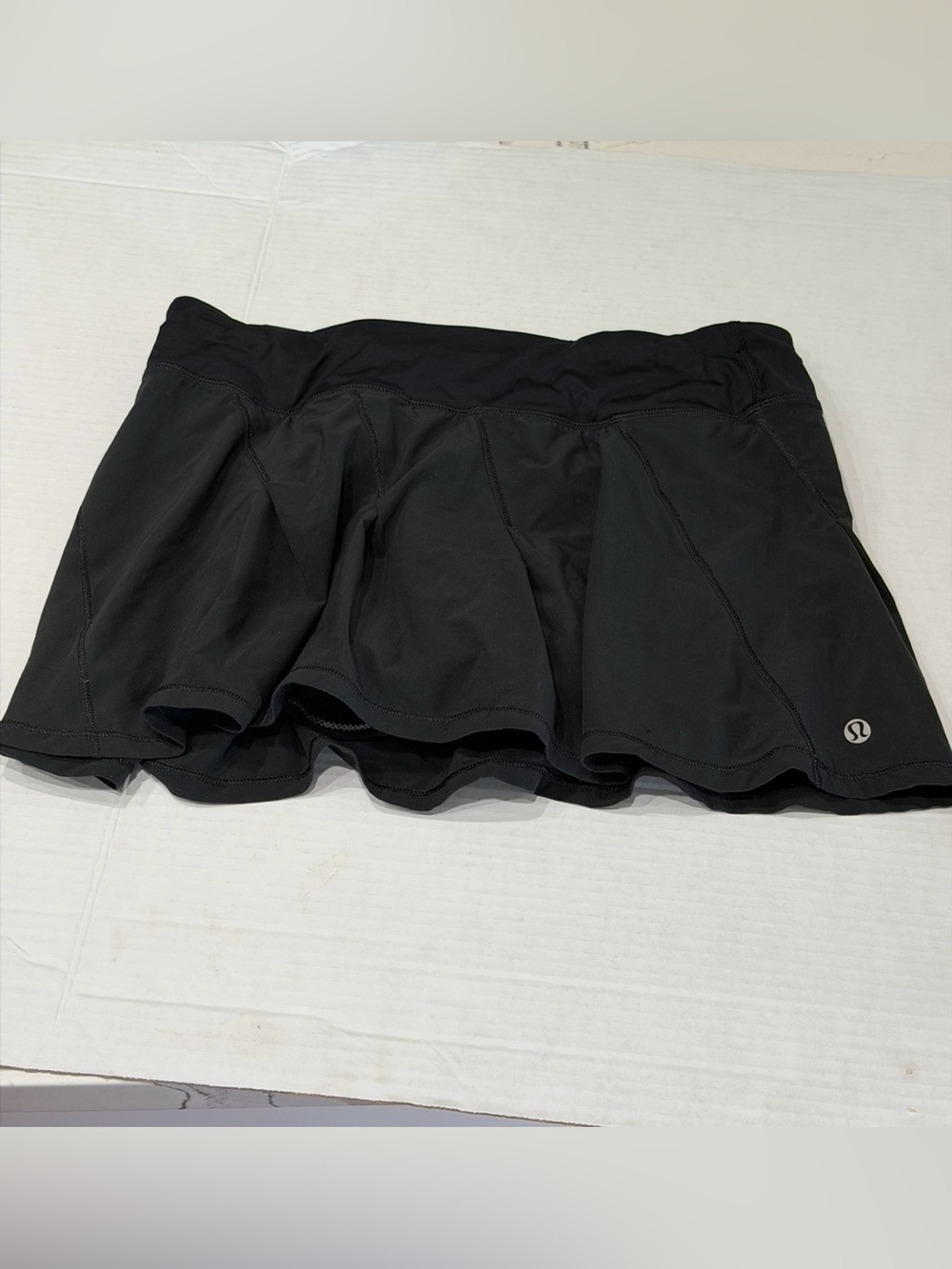 lululemon athletica Black Athletic Skort